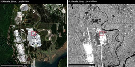 RWI-SITREP-006 plate A11_lng_canada_kitimat_terminal_flare
