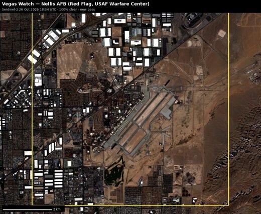 Nellis AFB (Red Flag, USAF Warfare Center) 2026-10-28